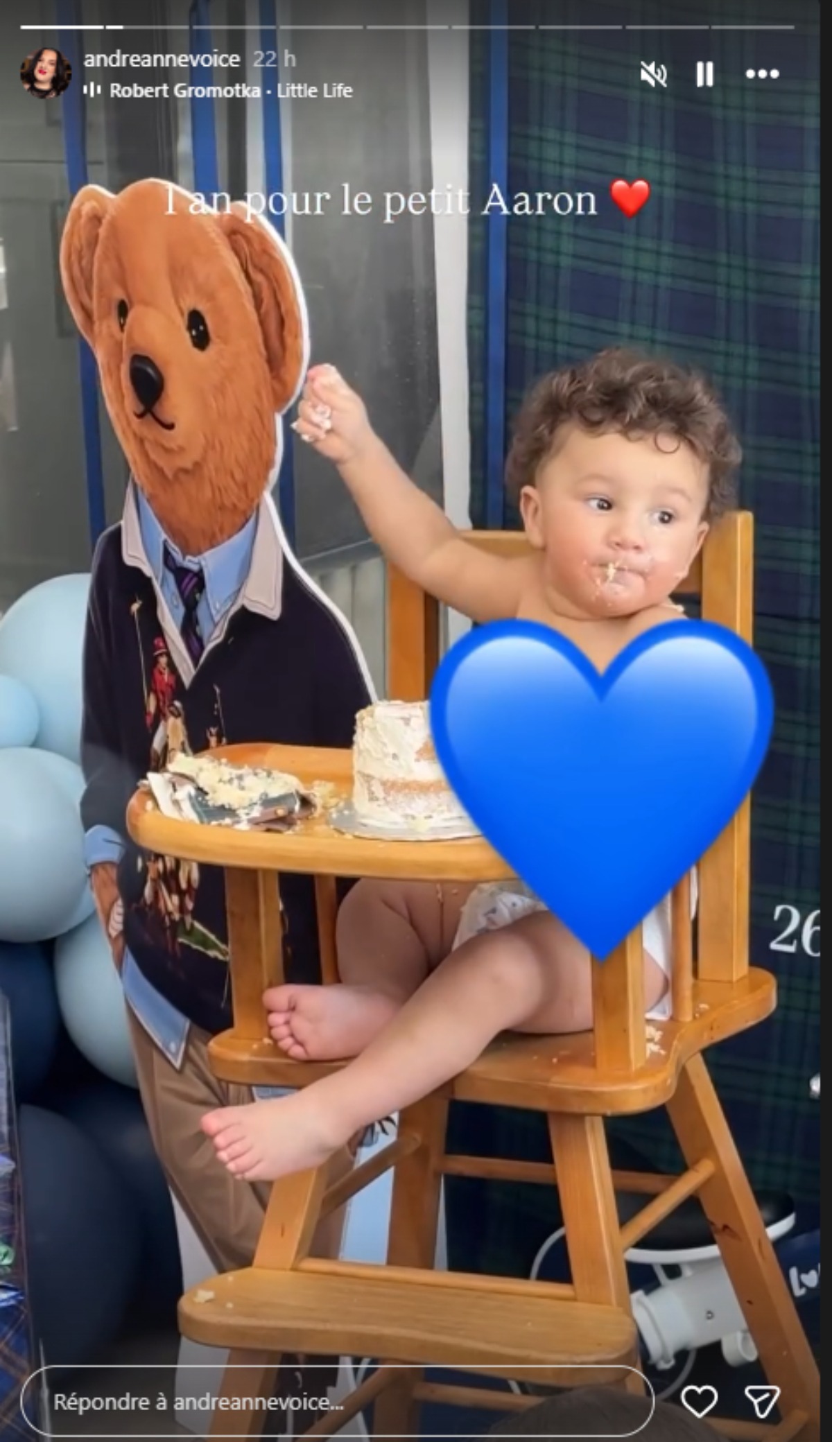 Melissa Bedard F&ecirc;te Aaron