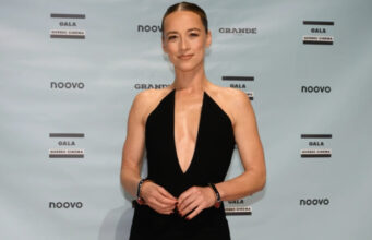 Karine Vanasse partage une photo avec son ex connu et leur fils