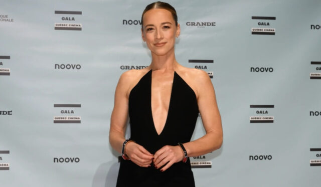 Karine Vanasse partage une photo avec son ex connu et leur fils