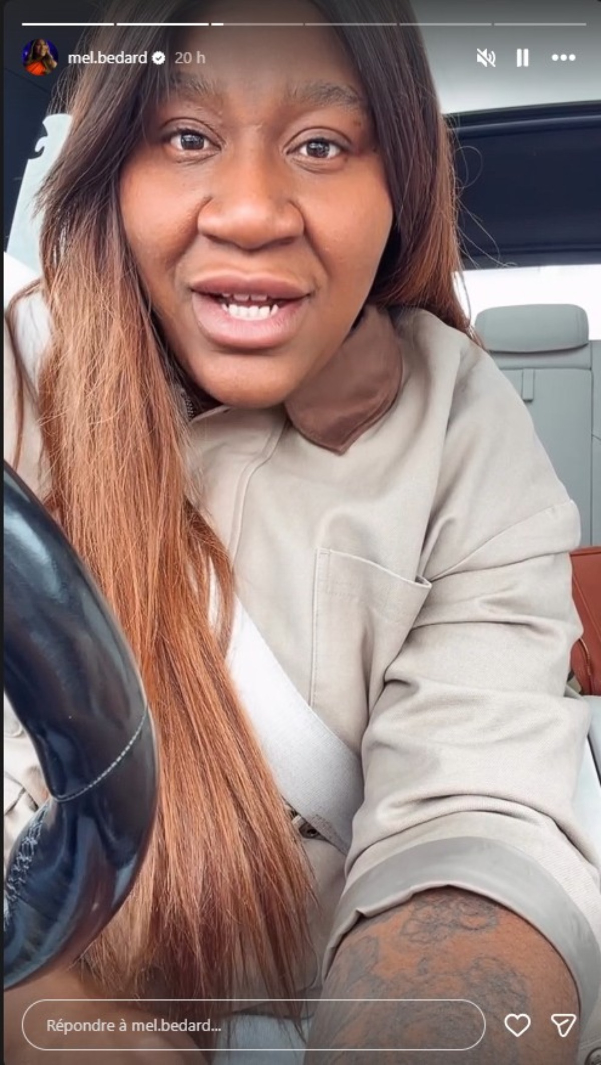 M&eacute;lissa B&eacute;dard story