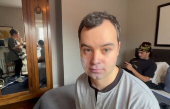 Benjamin Gratton craque complètement pour sa dernière scène de STAT et voici les images