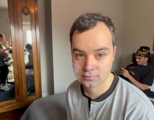 Benjamin Gratton craque complètement pour sa dernière scène de STAT et voici les images