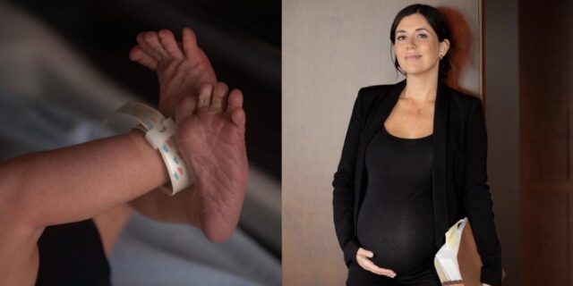 La mairesse de Longueuil dévoile les premières photos de son bébé après l’accouchement