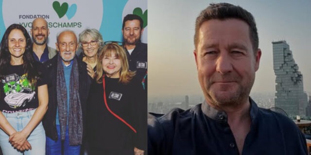 Dany Turcotte prend la pose et envoie un message à Yvon Deschamps