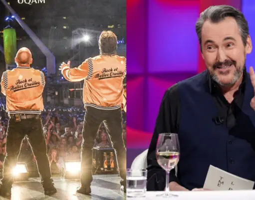 Guy A. Lepage publie des photos de lui plus jeune et le même commentaire revient