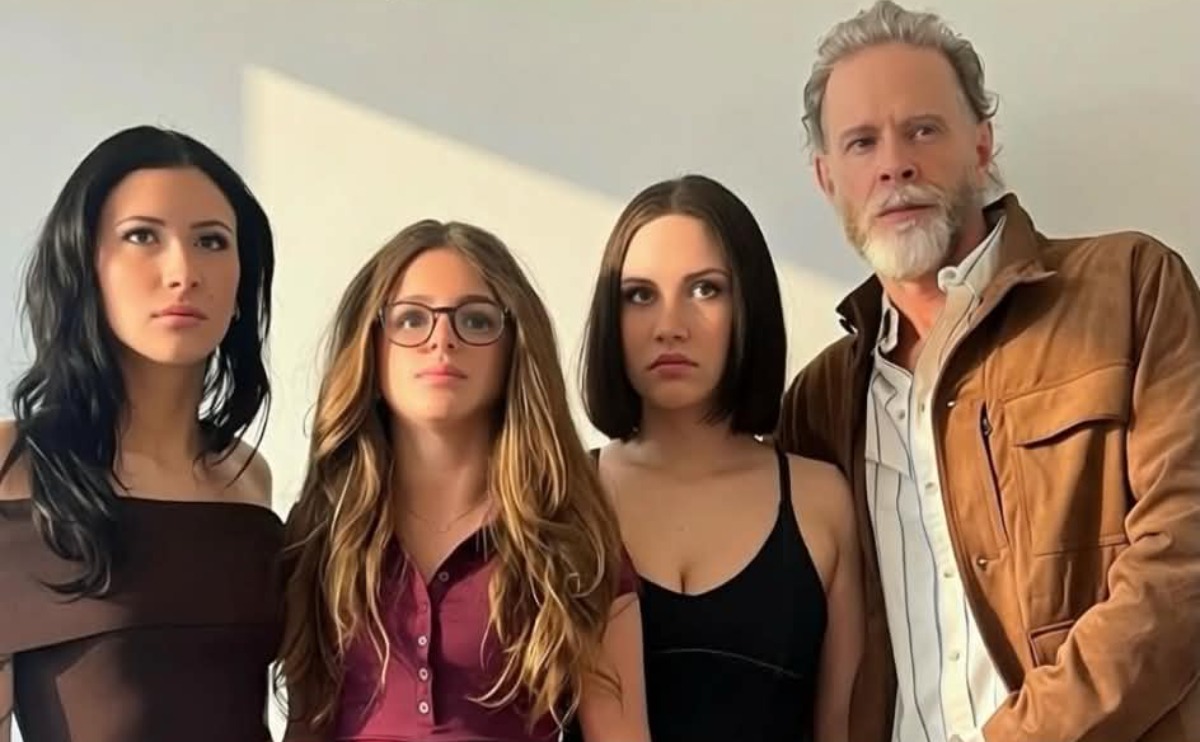 Avec ses 3 filles