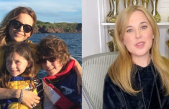 Julie Snyder publie une rare photo avec ses deux enfants