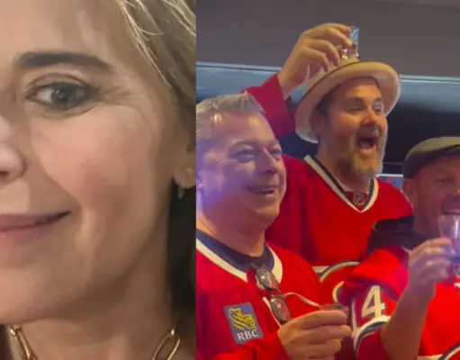 Julie Snyder pose avec la soeur de Martin St-Louis et la ressemblance est quelque chose