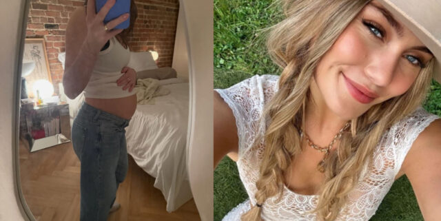 La soeur de Ludovick Bourgeois publie de nouvelles photos de sa grossesse