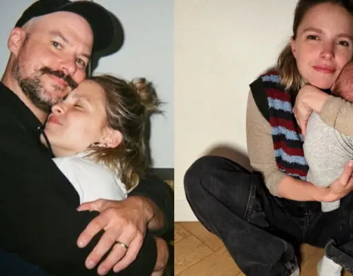 Sarah-Jeanne Labrosse publie une rare photo de son bébé