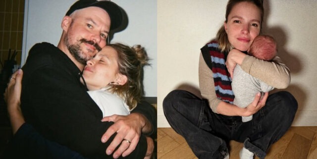 Sarah-Jeanne Labrosse publie une rare photo de son bébé