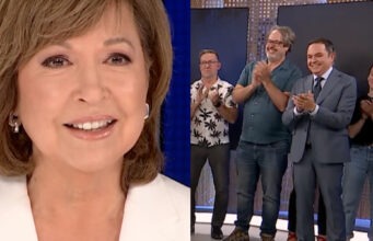 Céline Galipeau est émotive après son dernier bulletin en ondes