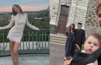 Découvrez 11 photos des enfants de vedettes au Québec et leurs looks de finissants