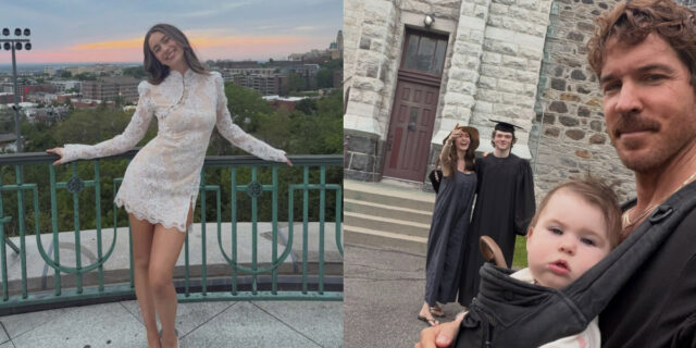 Découvrez 11 photos des enfants de vedettes au Québec et leurs looks de finissants