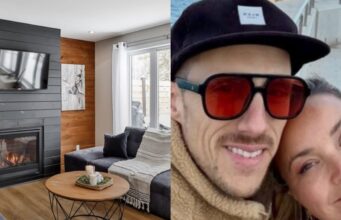 Julie Ringuette et Pascal Morrissette louent leur chalet et voici toutes les photos