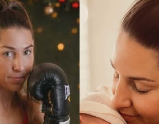 La boxeuse Kim Clavel a accouché et publie les photos de son premier enfant