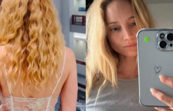Laurence Leboeuf défile sur le tapis rouge et sa robe crée une tonne de commentaires