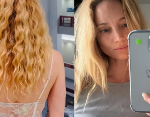 Laurence Leboeuf défile sur le tapis rouge et sa robe crée une tonne de commentaires