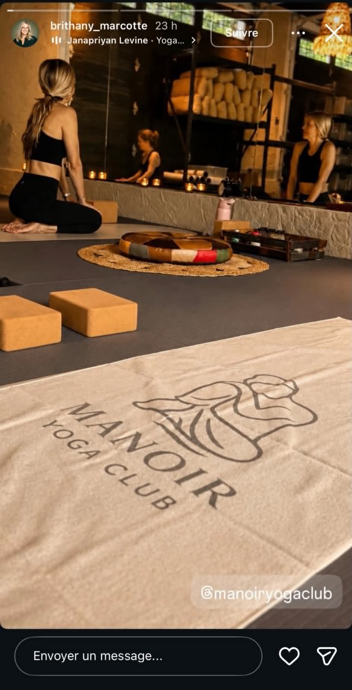 Escapade Couple Manoir Yoga Club