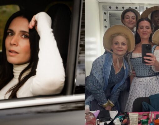 Mélissa Désormeaux-Poulin publie des photos en coulisses