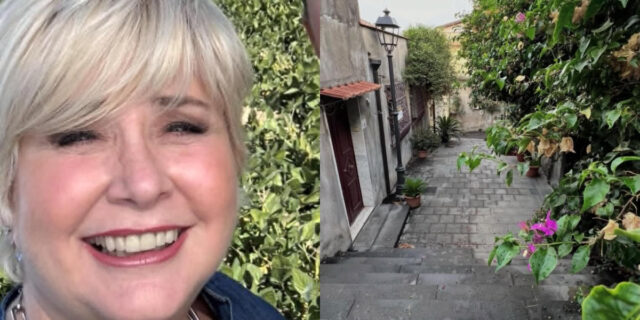 Nathalie Simard partage de nouvelles images de son séjour en Sicile Sicile