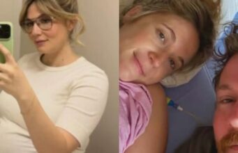 Rosalie Vaillancourt publie les premières photos de son deuxième bébé