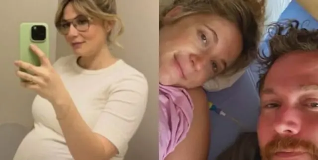 Rosalie Vaillancourt publie les premières photos de son deuxième bébé