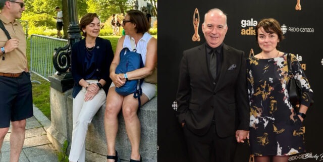 Christine Fréchette partage de rares photos avec son chum à Québec