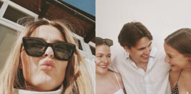 Delphine Morissette publie une rare photo avec son frère et sa sœur