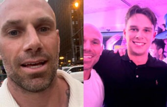 Étienne Boulay souligne les 18 ans de son beau-fils dans un club