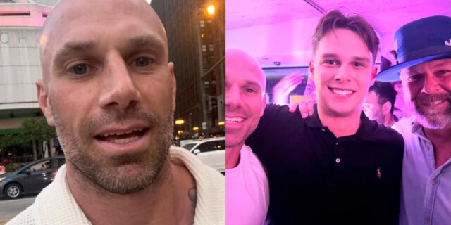 Étienne Boulay souligne les 18 ans de son beau-fils dans un club