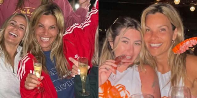 Kim Rusk partage toutes les photos de ses vacances en famille loin du Québec