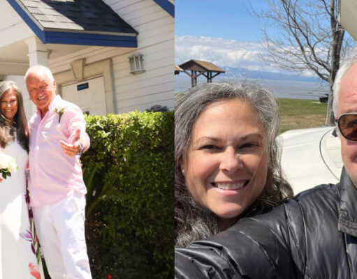 Michel Barrette et sa blonde renouvellent leurs voeux de mariage