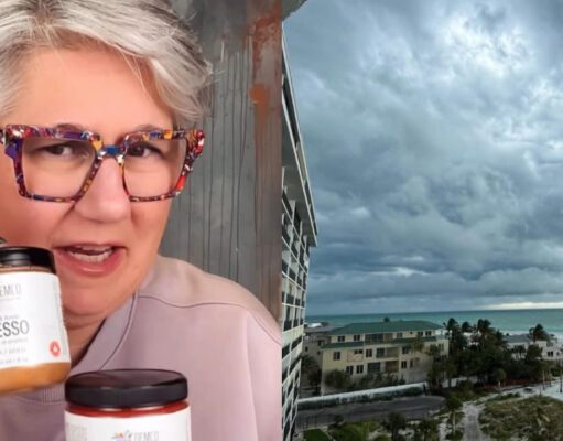 La fille de Ginette Reno vit une tempête en Floride
