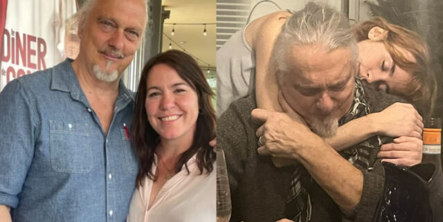 Normand D’Amour envoie un message sur sa famille après le mariage
