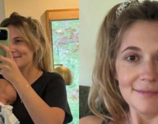 Après l’accouchement, Rosalie Vaillancourt partage de nouvelles photos avec son bébé