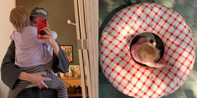 Sarah-Jeanne Labrosse partage de nouvelles images de ses enfants Fin de semaine famille