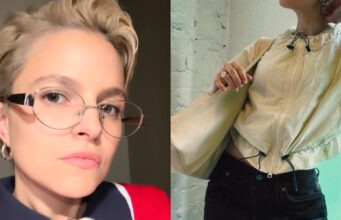 Sarah-Jeanne Labrosse dévoile son look du jour