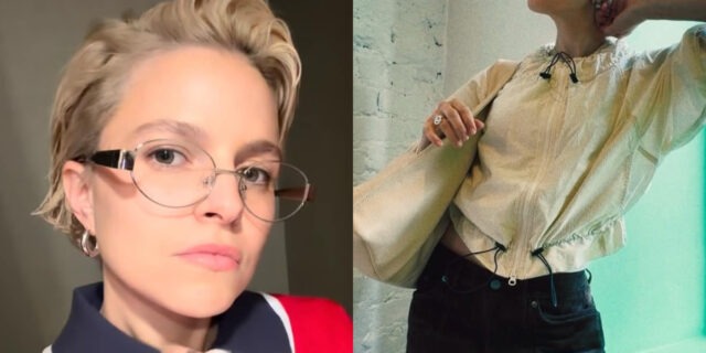 Sarah-Jeanne Labrosse dévoile son look du jour