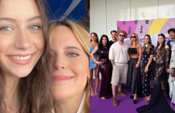 Julie Snyder publie des photos avec sa fille sur le tapis rouge