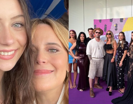 Julie Snyder publie des photos avec sa fille sur le tapis rouge