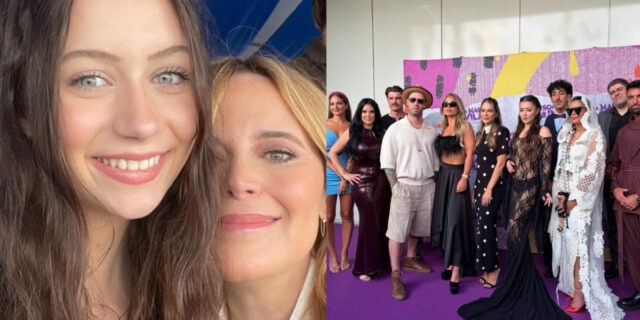 Julie Snyder publie des photos avec sa fille sur le tapis rouge