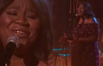 Mélissa Bédard chante en direct à la télé et les réactions sont nombreuses