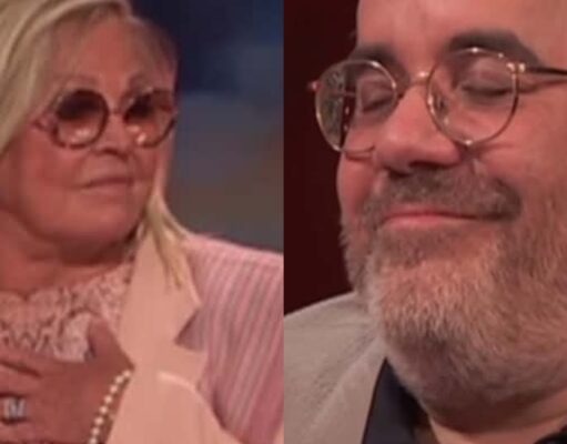 Michèle Richard montre son cadeau pour Jean-Sébastien Girard et c’est quelque chose
