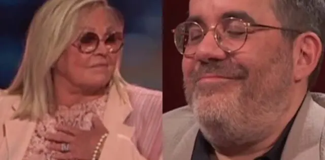 Michèle Richard montre son cadeau pour Jean-Sébastien Girard et c’est quelque chose