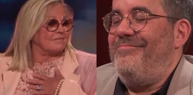 Michèle Richard montre son cadeau pour Jean-Sébastien Girard et c’est quelque chose