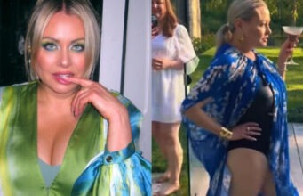 Mitsou prend la pose en maillot de bain