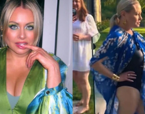 Mitsou prend la pose en maillot de bain