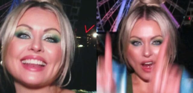 Mitsou publie toutes les photos de son look plongeant et c’est quelque chose