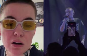 Pendant son spectacle, Roxane Bruneau met dehors des spectateurs et les réactions sont nombreuses